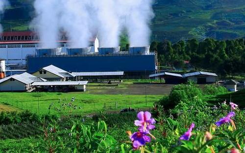 Geothermal power production in West Java, Indonesia